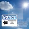 Signmission Pedestrians Use Door Sign, Vinyl Decal, 10in W x 7in L, 2PK OS-2PACK-NS-D-710-L-17169 - alternate 3